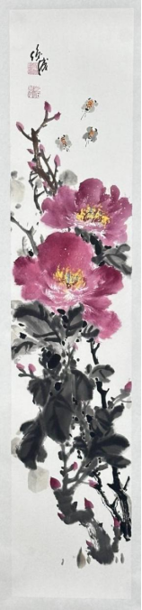 《吕俊成：花鸟争辉 ，墨韵中尽显生机》(图3)