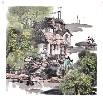 绘就新徽派花鸟传奇 —— 吕俊成的艺术探索之路(图3)