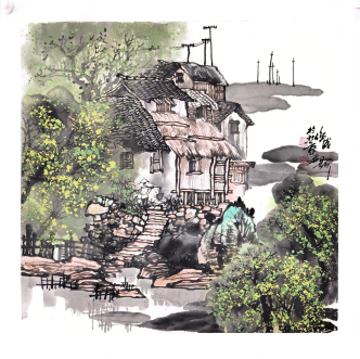 绘就新徽派花鸟传奇 —— 吕俊成的艺术探索之路(图8) 绘就新徽派花鸟传奇 —— 吕俊成的艺术探索之路(图8)