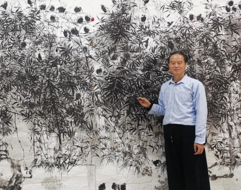 墨韵传承：从古代到现代的墨竹之美(图1)