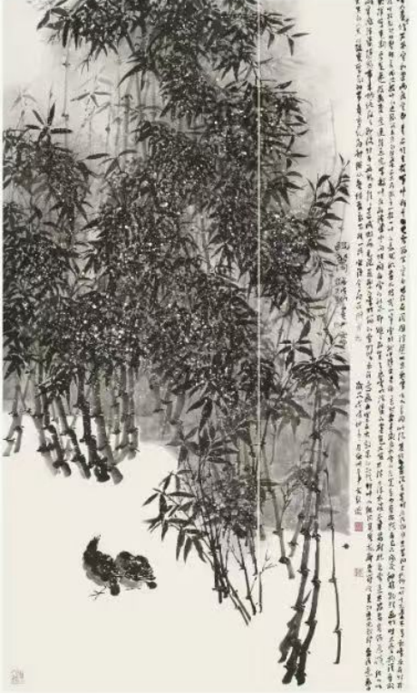 墨韵传承：从古代到现代的墨竹之美(图2)