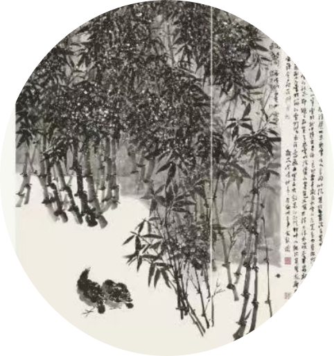 墨韵传承：从古代到现代的墨竹之美(图3)