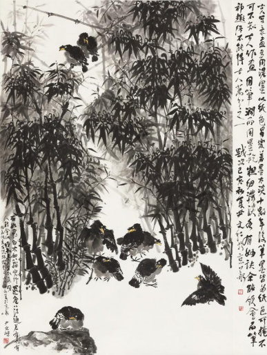 墨韵传承：从古代到现代的墨竹之美(图4)