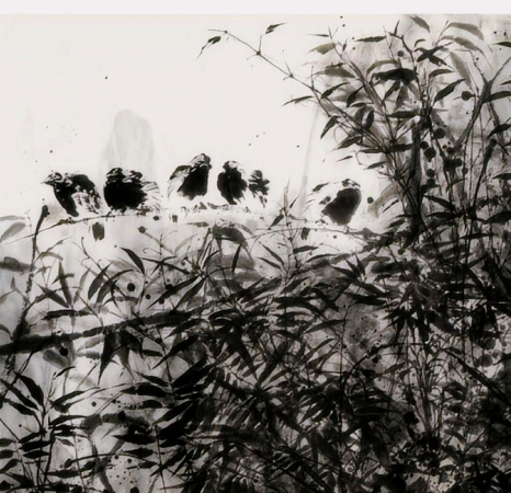 墨韵传承：从古代到现代的墨竹之美(图6)