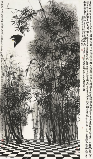 墨韵传承：从古代到现代的墨竹之美(图8)