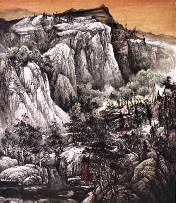 吕俊成：山水墨韵间的艺术深耕与创新(图3)