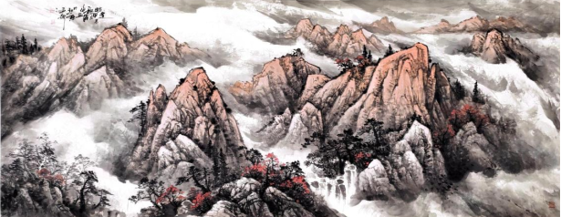 吕俊成：山水墨韵间的艺术深耕与创新(图5)