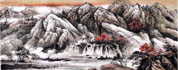 吕俊成：山水墨韵间的艺术深耕与创新(图6)