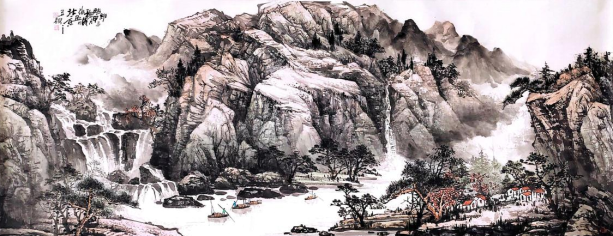 吕俊成：山水墨韵间的艺术深耕与创新(图7)